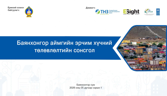 Баянхонгор аймаг “Эрчим хүчний төлөвлөлтийн сонсгол”-ыг анх удаа зохион байгуулна